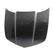 Load image into Gallery viewer, Angled view showing carbon fiber weave and OE-style contours