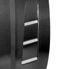 Load image into Gallery viewer, Side angle showcasing hood vents and carbon weave