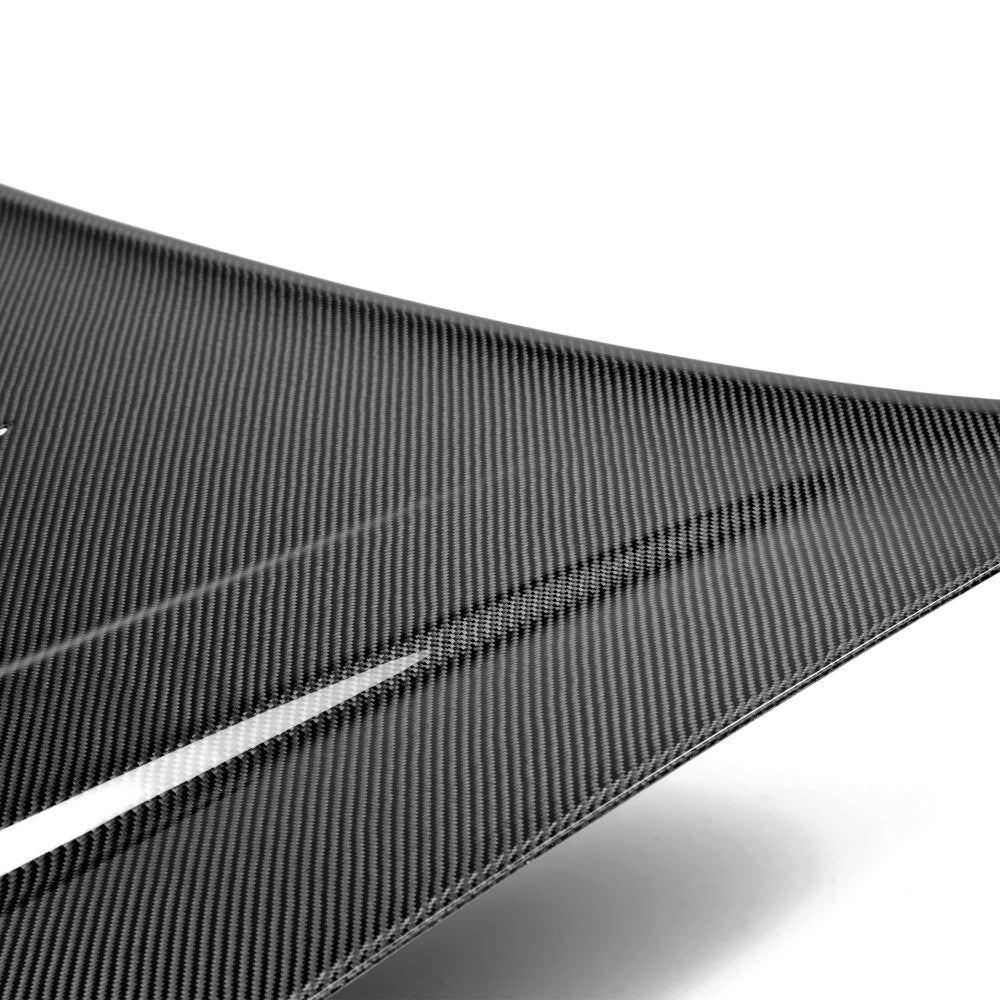 Underside showing bonded fiberglass skeleton and mounting points