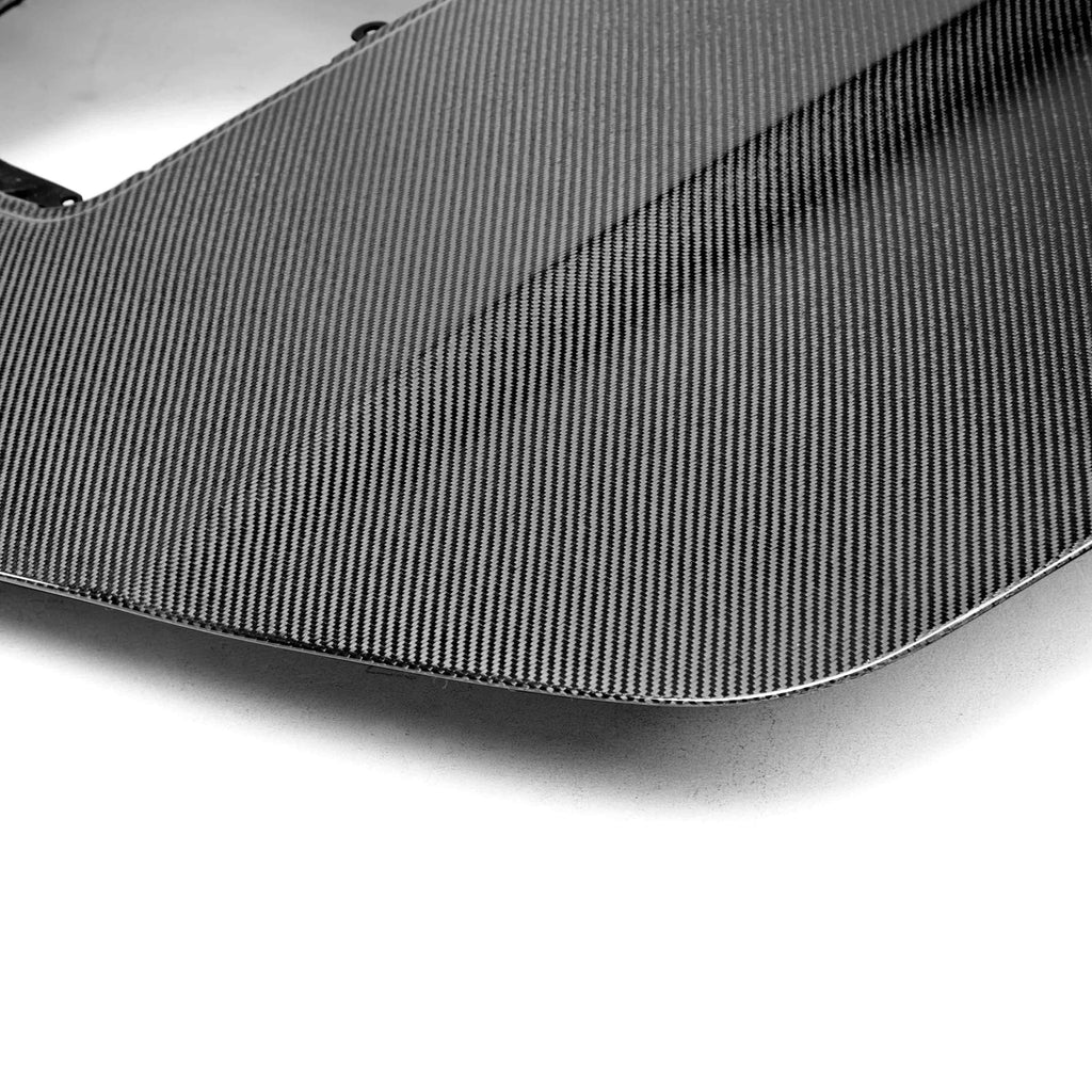 Underside view displaying fiberglass reinforcement and mounting layout