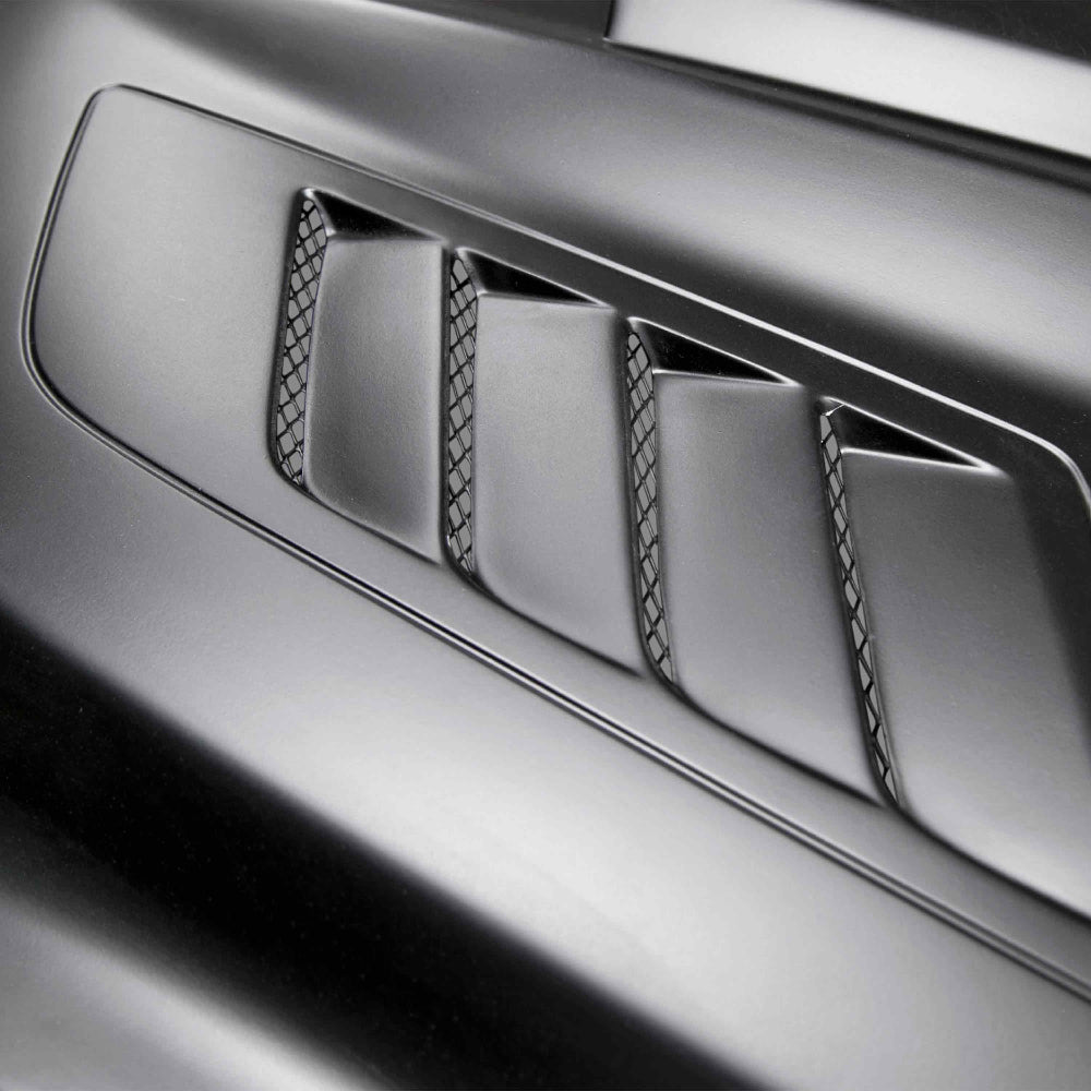 ANDAC-HD15FDMU-AB-GF-Anderson Composites 2015-2017 Ford Mustang Ram Air Fiberglass Hood-Hoods-Anderson Composites