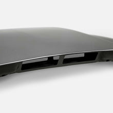 Load image into Gallery viewer, Anderson Composites Double Sided Carbon Fiber Cowl Hood – Front Close-Up Detail