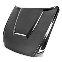 Load image into Gallery viewer, Anderson Composites Type-GR Double-Sided Carbon Fiber Hood – Front Angle View