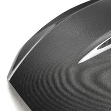 Load image into Gallery viewer, Anderson Composites Type-GT5 Double Sided Carbon Fiber Hood – Side Profile View