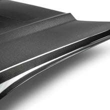 Load image into Gallery viewer, Anderson Composites Type-GT5 Double Sided Carbon Fiber Hood – Installed Fitment Example