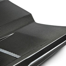 Load image into Gallery viewer, Anderson Composites Double Sided Carbon Fiber Heat Extractor Hood – Installed on 2015–2017 Mustang