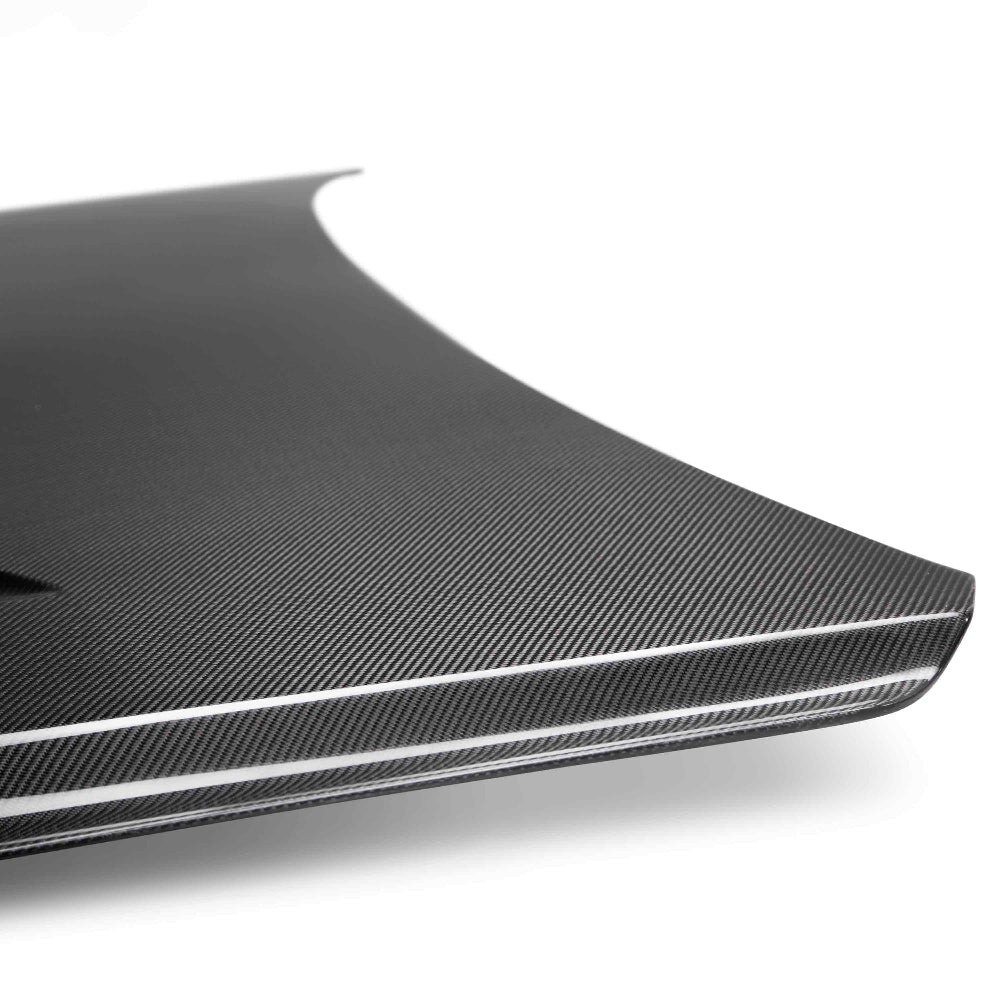 Anderson Composites Type-TT (FORD GT Style) Carbon Fiber Hood – Installed on 2015–2017 Mustang