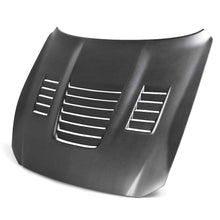 Load image into Gallery viewer, Anderson Composites GT350 Type-CR Dry Carbon Fiber Hood – Front Angle View