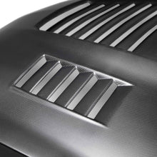 Load image into Gallery viewer, Anderson Composites GT350 Type-CR Dry Carbon Fiber Hood – Side Profile View