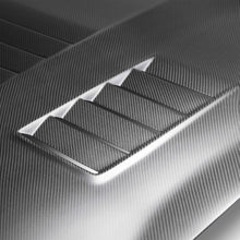 Load image into Gallery viewer, Anderson Composites GT350 Type-CR Dry Carbon Fiber Hood – Installed on Vehicle