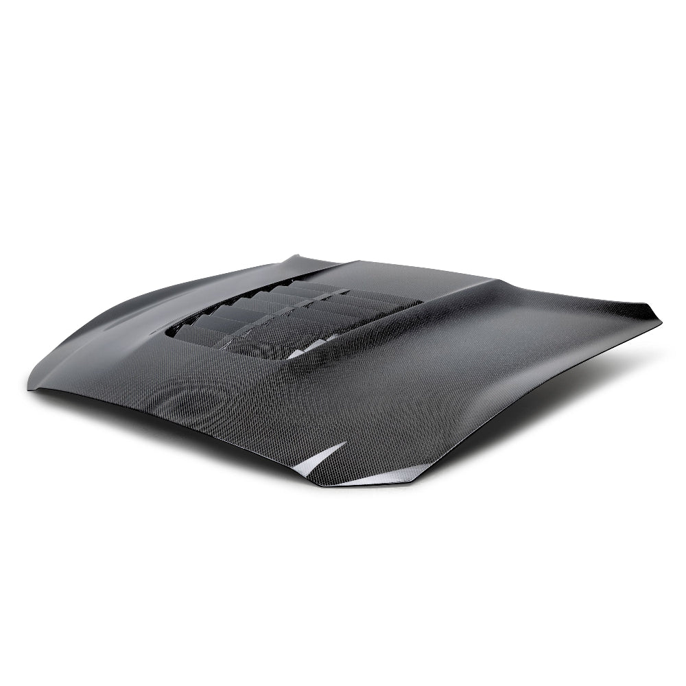 Ford Mustang Shelby GT350 Type-GT5 Carbon Fiber Hood with GT500-Style Vent