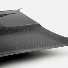 Load image into Gallery viewer, Underside View of Anderson Composites Type-GT5 Double Sided Carbon Fiber Hood
