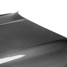 Load image into Gallery viewer, Anderson Composites GT350 Double Sided Carbon Fiber Hood – Installed on Vehicle