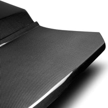 Load image into Gallery viewer, Underside view of Anderson Composites 2016–2024 Camaro Type-AZ Carbon Fiber Hood