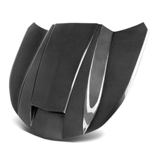 Load image into Gallery viewer, Anderson Composites 2016–2024 Chevy Camaro Double-Sided Carbon Fiber Hood Front View