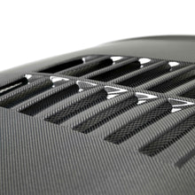 Load image into Gallery viewer, Underside view showing double-sided carbon construction and bonded skeleton reinforcement.