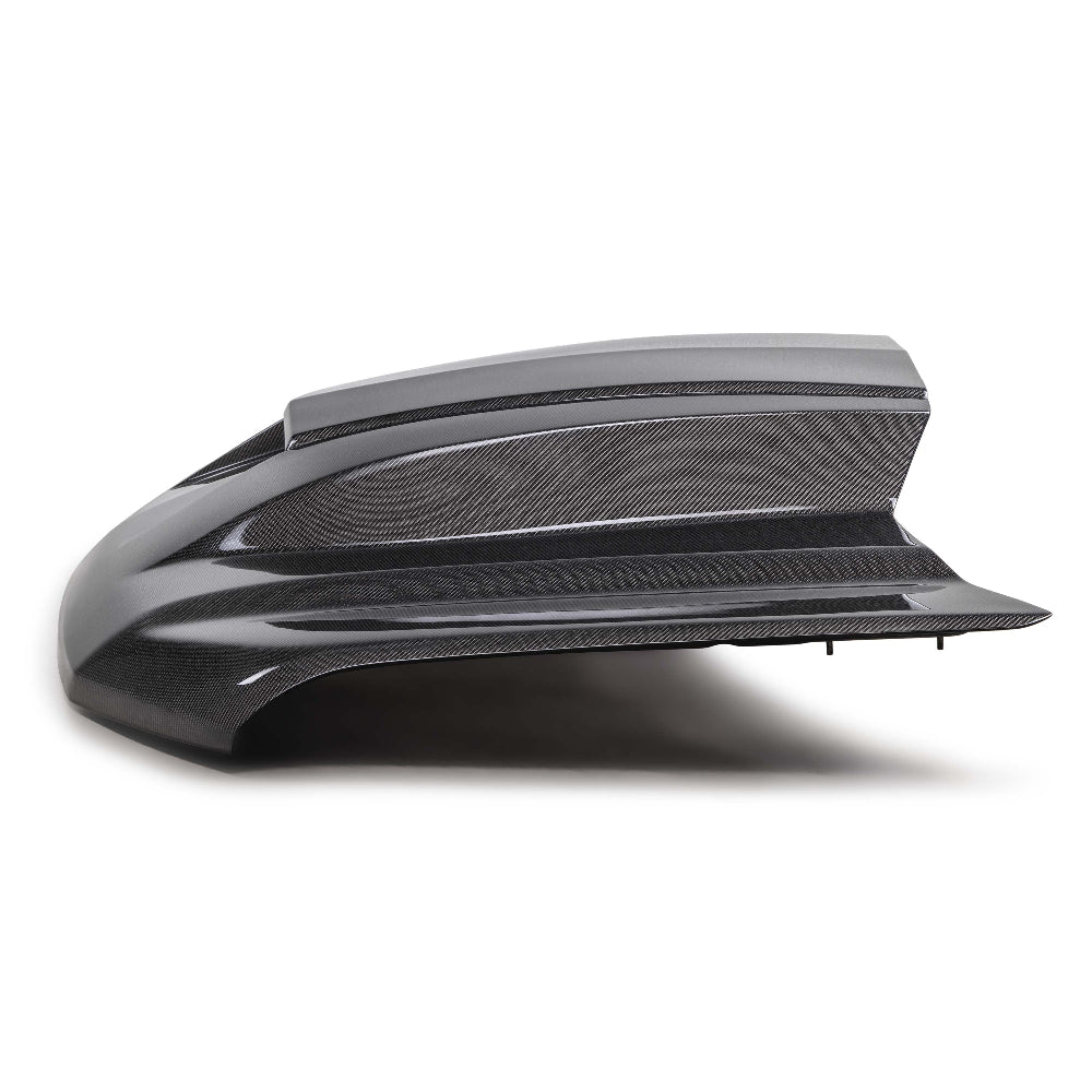 Marine-grade gloss gel coat finish detail