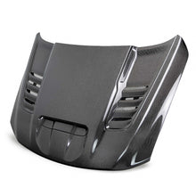 Load image into Gallery viewer, Anderson Composites OE-Style Carbon Fiber Hood for 2021–2024 Dodge RAM TRX Front View