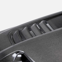 Load image into Gallery viewer, Gloss Carbon Fiber Hood Surface Detail and Weave Finish for RAM TRX