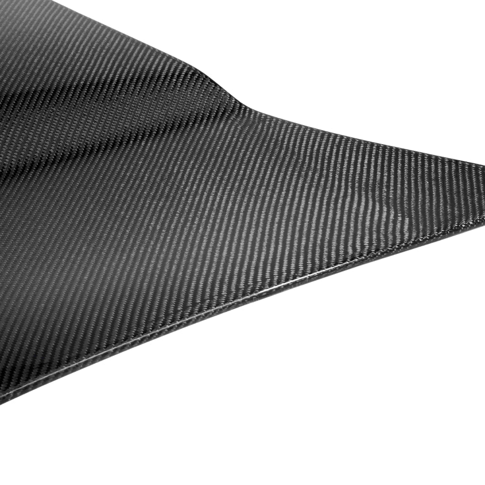 Anderson Composites Trans Am Type-OE Carbon Fiber Hood – installed fitment