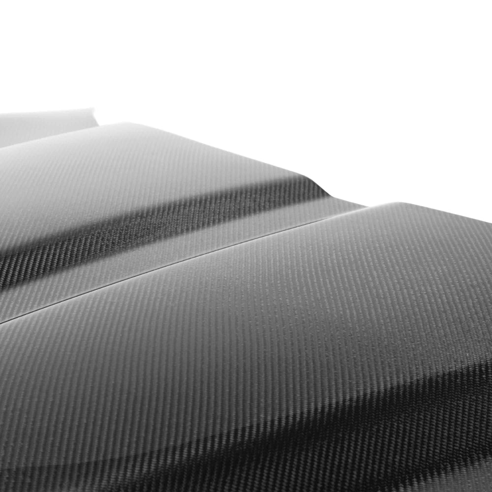 Anderson Composites Trans Am Type-OE Carbon Fiber Hood – weave texture detail
