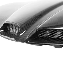Load image into Gallery viewer, Anderson Composites Trans Am Type-OE Carbon Fiber Hood – side profile finish
