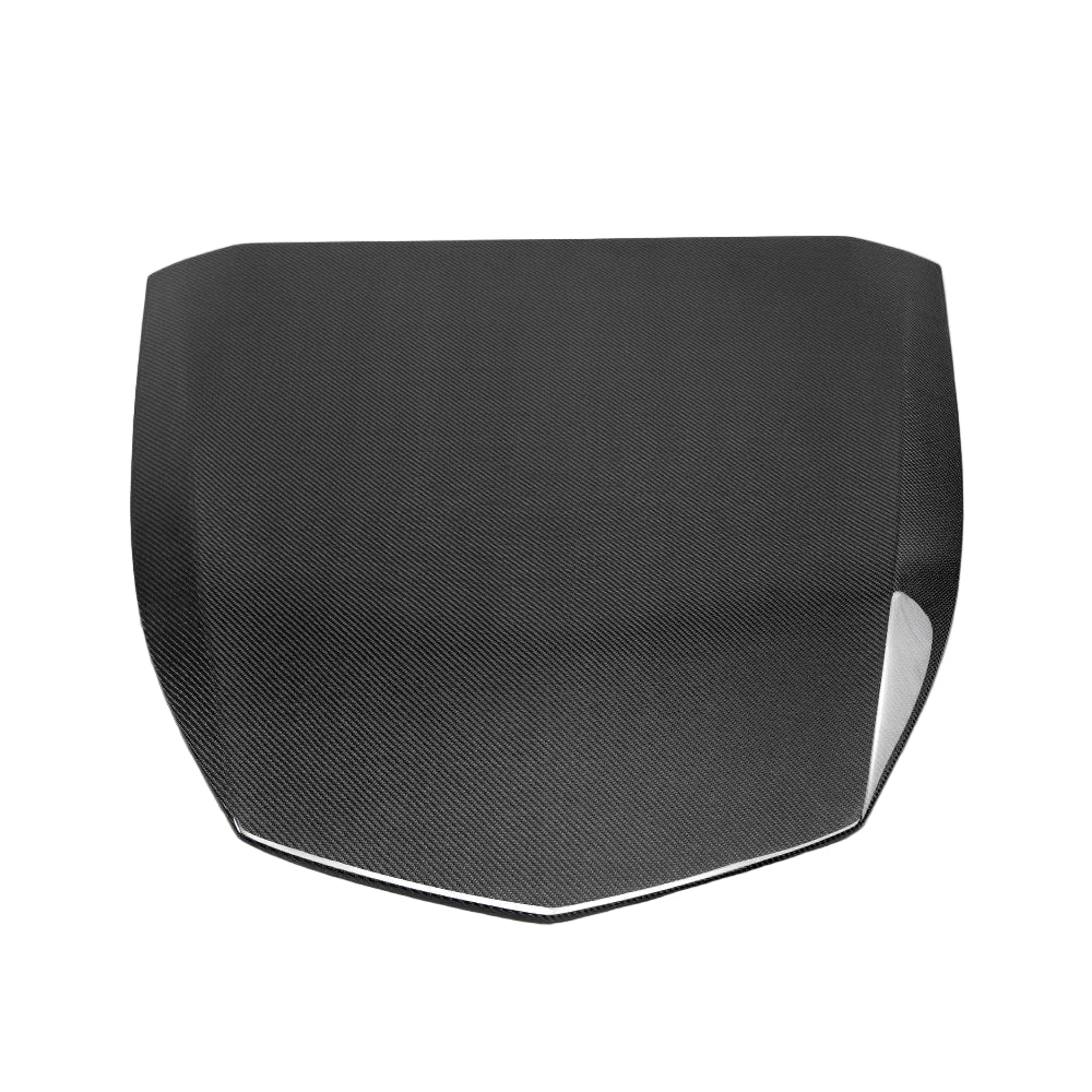 Chevrolet Camaro ZL1 Carbon Fiber Hood Insert by Anderson Composites – top detail