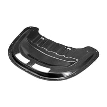 Load image into Gallery viewer, Anderson Composites Carbon Fiber Hood Insert for Camaro ZL1 – installed fitment view