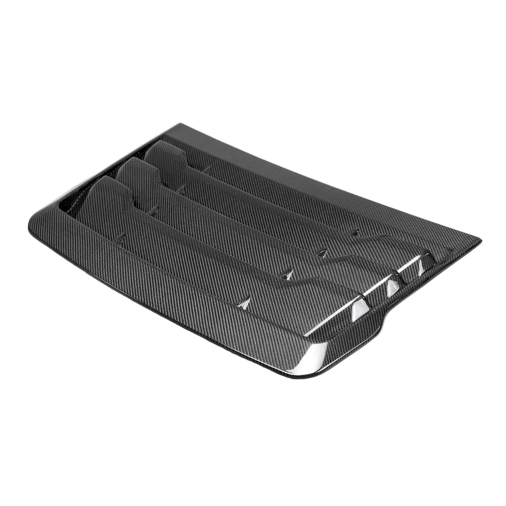 Anderson Composites 2017–2020 Ford Raptor Type-OE Carbon Fiber Hood Vent – Front View