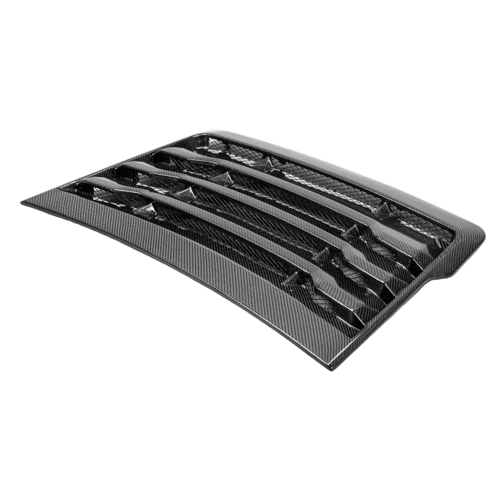 Anderson Composites Carbon Fiber Hood Vent for 2017–2020 Ford Raptor – Detail Angle