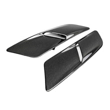Load image into Gallery viewer, Anderson Composites 2015–2017 Ford Mustang GT Type-OE Hood Vents – angled top view