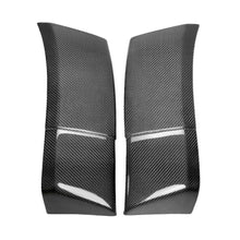 Load image into Gallery viewer, Angled shot highlighting precise fitment and deep gloss carbon finish on Dodge Demon.