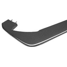 Load image into Gallery viewer, Close-up detail of carbon fiber weave and glossy finish on Anderson Composites C8 diffuser fins.