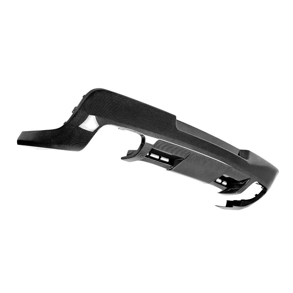 Anderson Composites Type-ZL Rear Valance – carbon fiber rear view for 2014–2015 Camaro ZL1