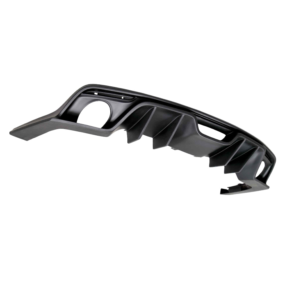 Anderson Composites Mustang Type-AR Fiberglass Rear Diffuser – angle view