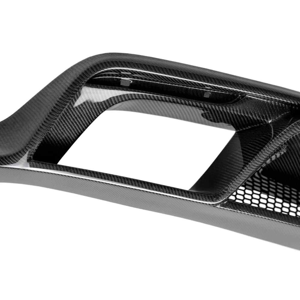 Anderson Composites Mustang R-Style Carbon Fiber Rear Valance – mounting tab detail 4