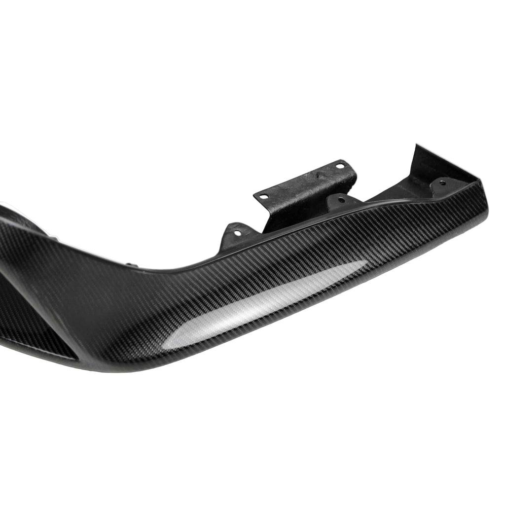 Anderson Composites Mustang R-Style Carbon Fiber Rear Valance – exhaust cutout detail 5