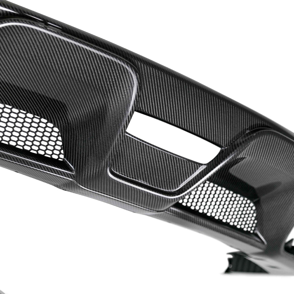 Anderson Composites GT350 Rear Diffuser – installed vehicle view 3