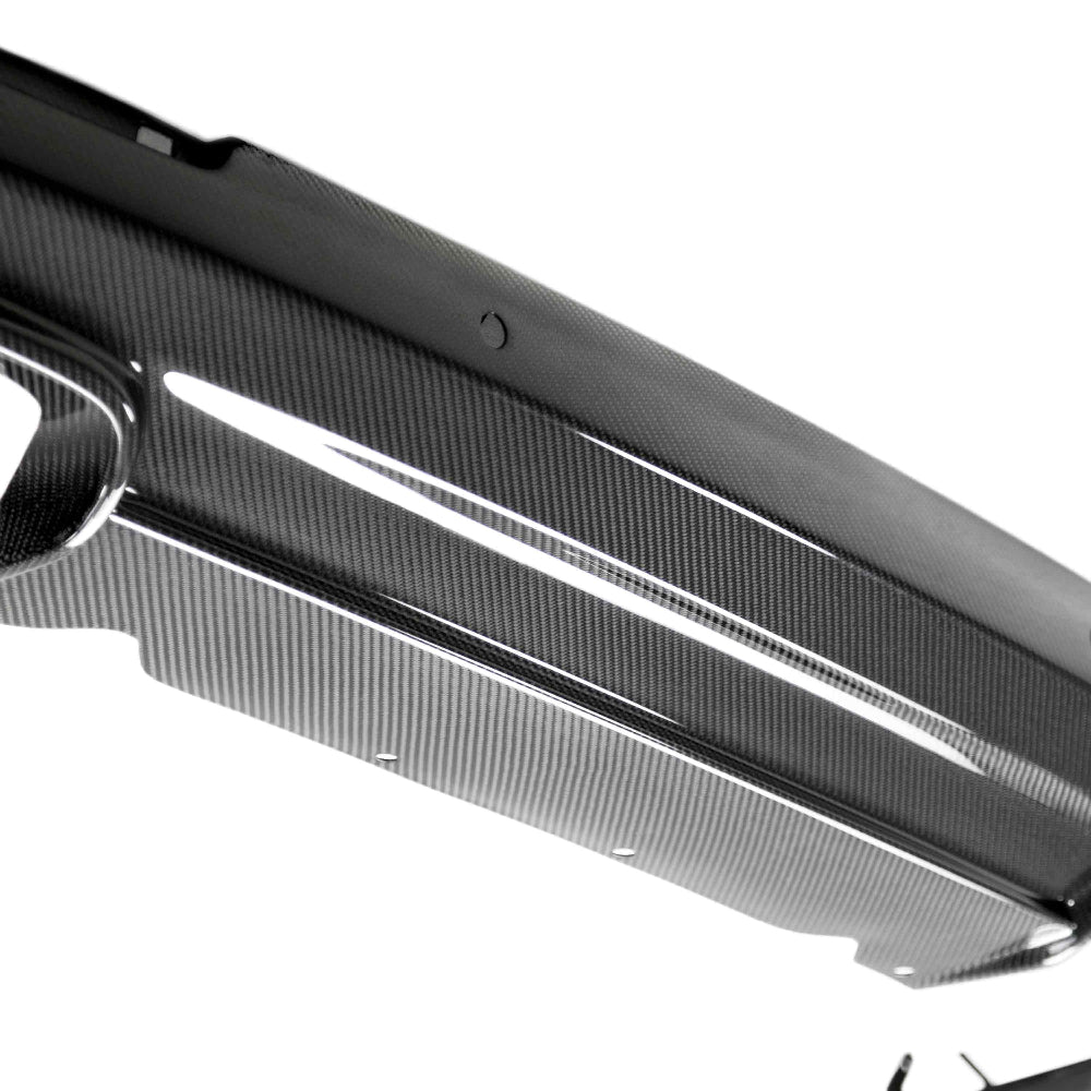 3K 2x2 Twill Carbon Fiber Weave Detail – Rear Valance