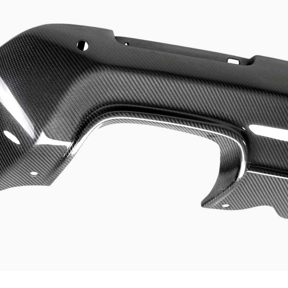 High-Gloss UV-Protected Carbon Fiber Valance – Close Up