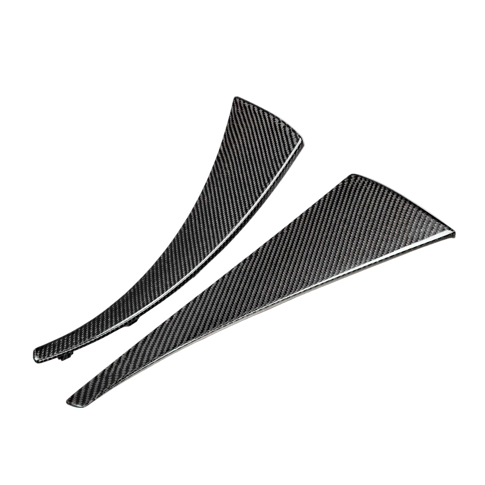 Anderson Composites Corvette C7 Carbon Fiber Rear Mud Flaps – close-up weave detail
