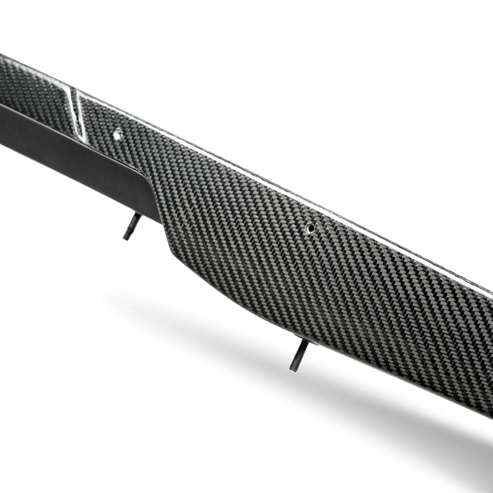 Rear view showing OEM Z06 fitment and aerodynamic curve