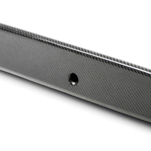 Load image into Gallery viewer, Close-up of 3K twill carbon fiber weave and gloss finish