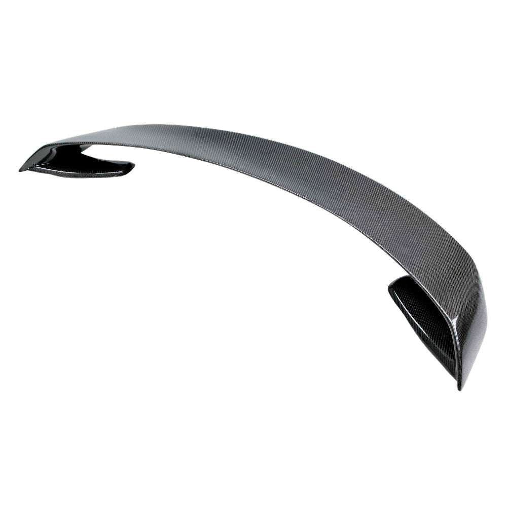 Anderson Composites Mustang GT350R Style Carbon Fiber Spoiler – front view