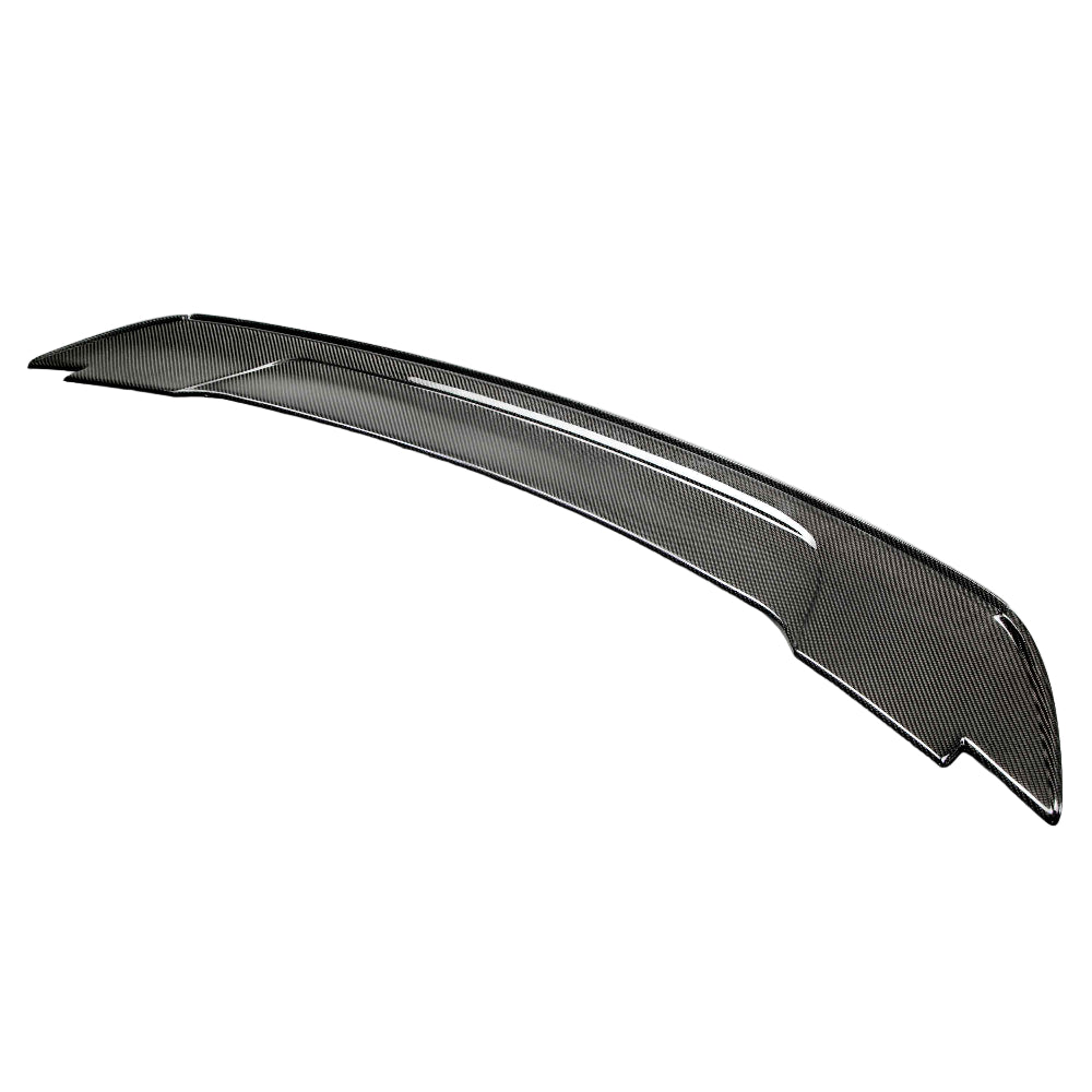 Carbon fiber Mustang Type-ST rear spoiler – side profile