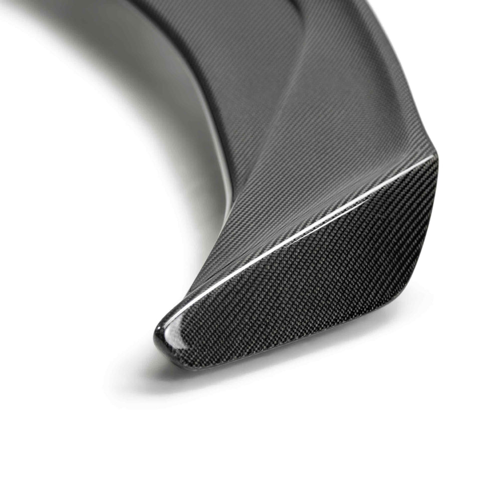 Gloss carbon fiber finish detail