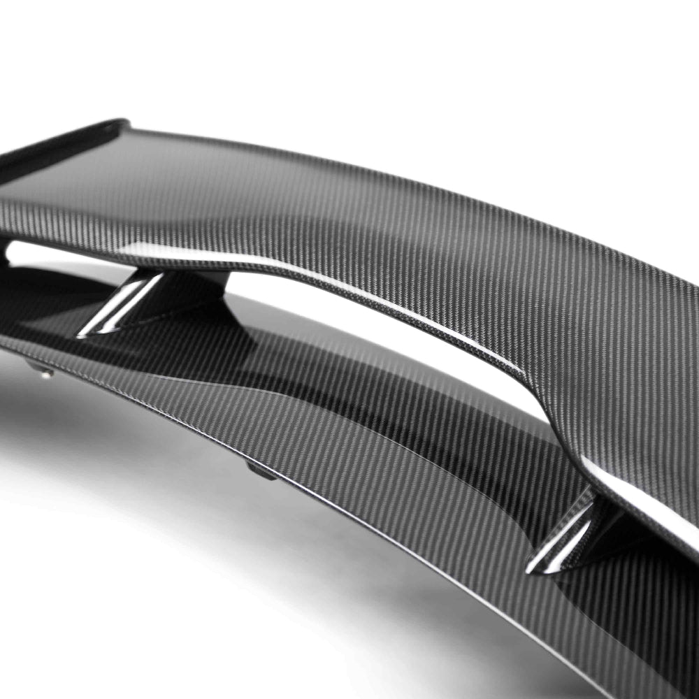 Anderson Composites Focus RS Carbon Fiber Rear Spoiler – Top Detail