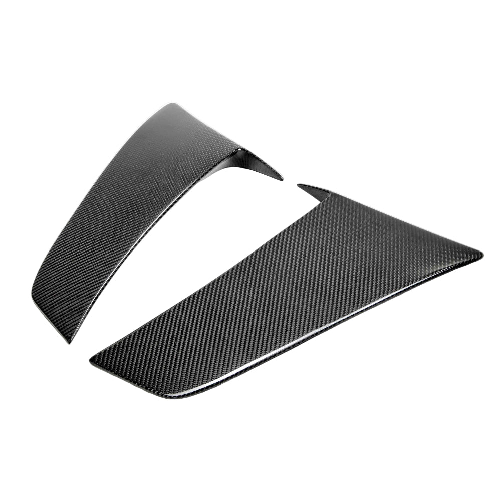 Anderson Composites 2015–2023 Ford Mustang Carbon Fiber Side Scoops – Left Side