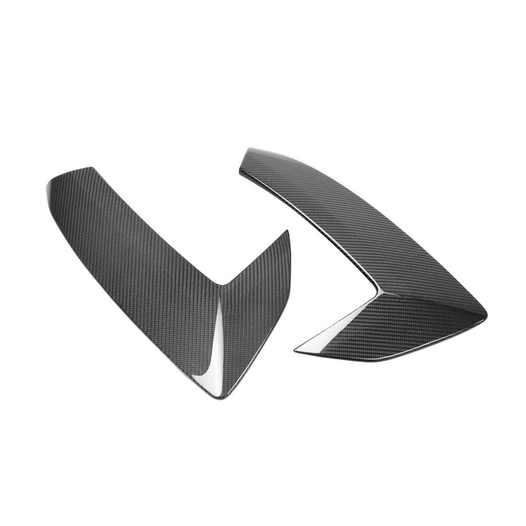 Side view showing OEM fit on C8 Corvette Stingray