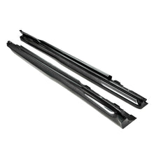 Load image into Gallery viewer, Anderson Composites Type-Z28 carbon fiber rocker panel splitters for 2014–2015 Chevrolet Camaro — side view with Z/28 fitment.